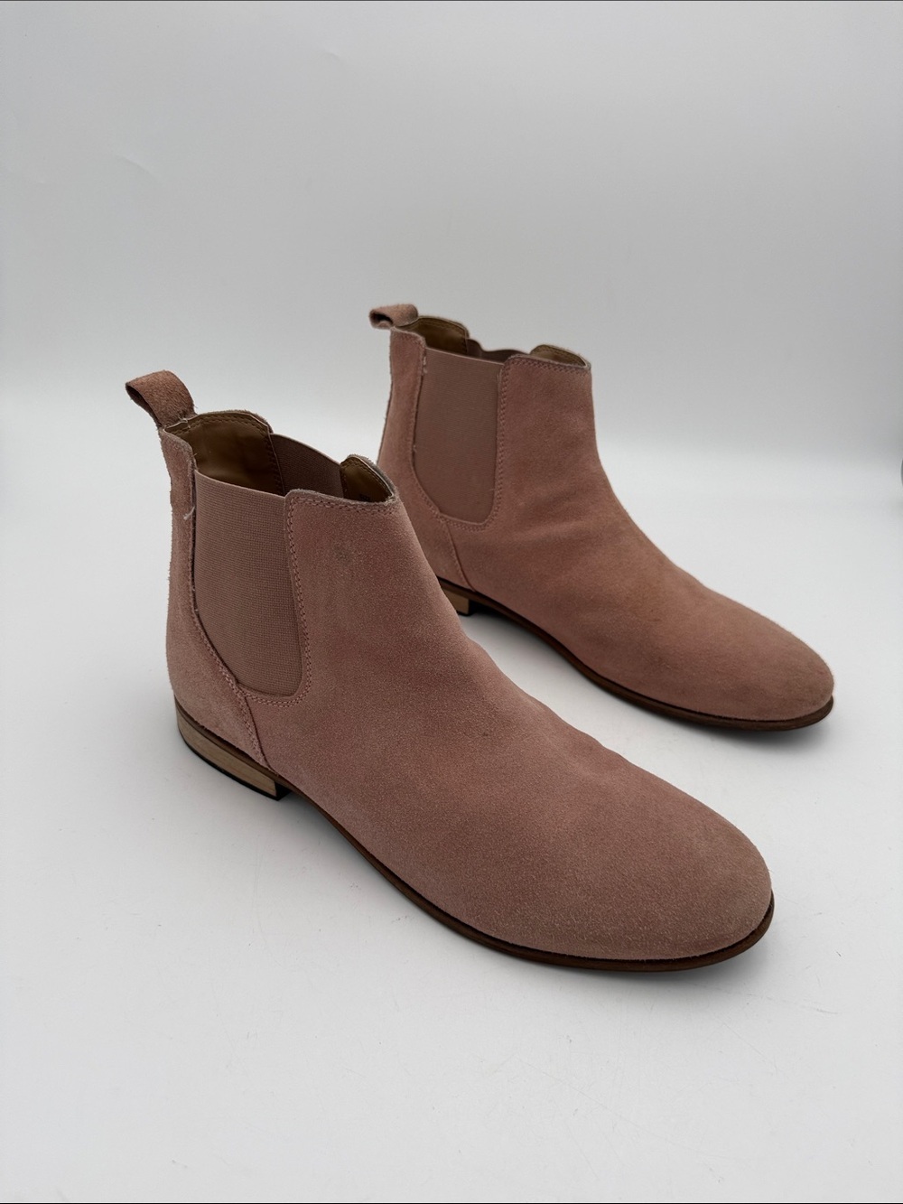 Urban Outfitters women Suede Chukka Boots in Dusty Rose 11 casual festival Y2K
